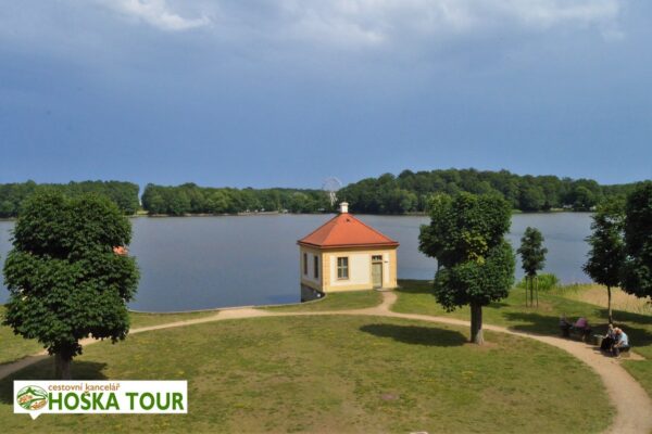 Moritzburg – jezero u zámku