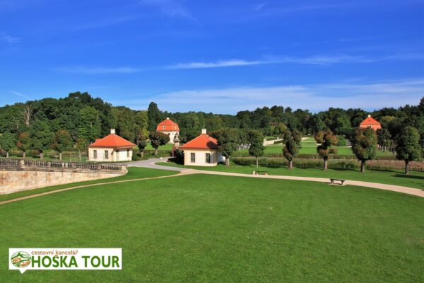 Zámek Moritzburg – zámecký park