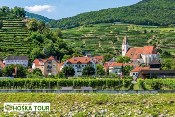 Městečko v údolí Wachau – výlety pro školy do Rakouska