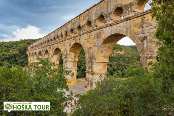 Most Pont du Gard – zájezdy pro školy do Provence