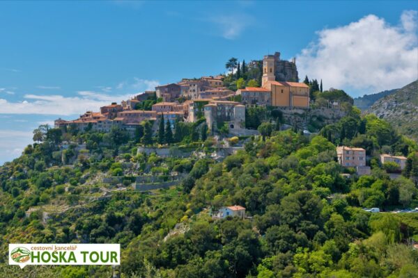 Vesnice Eze na jihu Francie – školní zájezdy do Provence