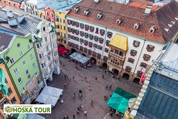 Zlatá stříška v Innsbrucku – zájezd pro školy do Alp