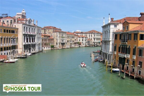 Grand kanál – školní zájezd do Benátek