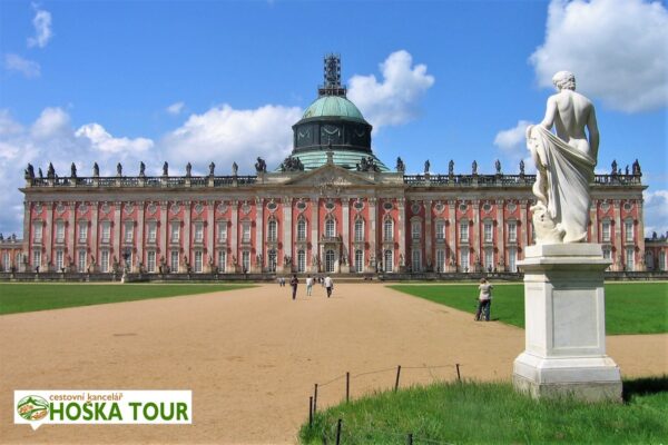 Zámek Sanssouci u Berlína – školní zájezdy