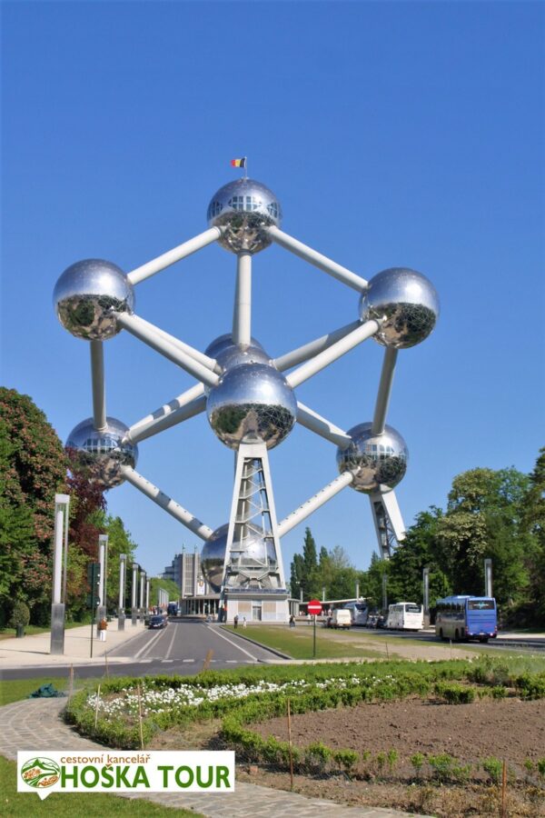 Školní zájezdy po Evropě – Atomium v Bruselu