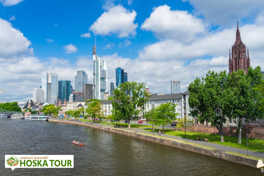 Frankfurt nad Mohanem – školní zájezdy do Německa